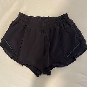 Lululemon shorts, black, size 6 youth, in great condition.